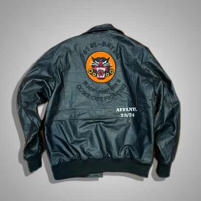 761st Tank Battalion Leather Bomber